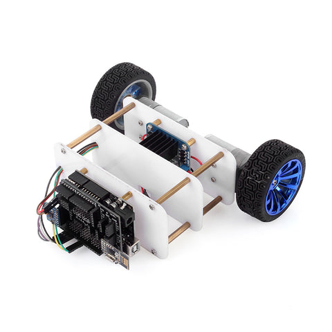 [Discontinued] SainSmart InstaBots Upright Rover Kit Arduino Compatible 2-Wheel Self-Balancing Robot Kit