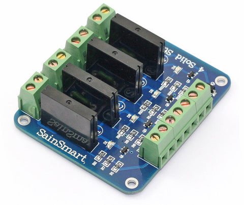 [Discontinued] 4-Channel 5V Solid State Relay Module