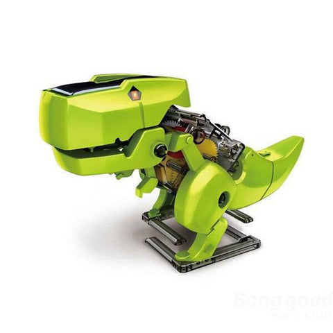 [Discontinued] SainSmart Jr. DIY Assemble 4 in 1 Educational Solar Robot Drilling Machine Dinosaur Insect Kit Christmas Gift