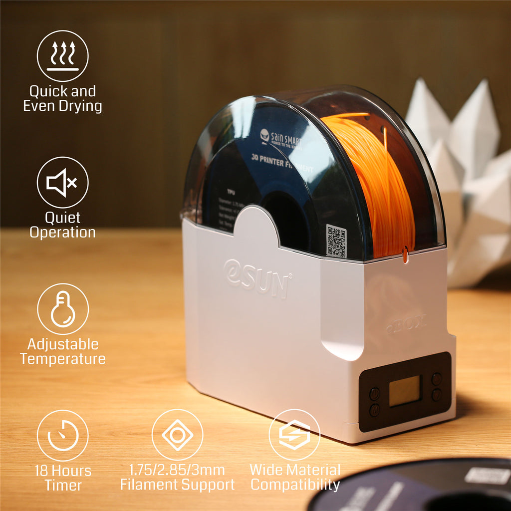 eBox Lite Filament Dryer 3D Printer Filament Storage Dry Box ...