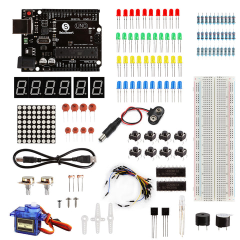 [Discontinued] Uno Learning Kit, Compatible with Arduino, Basic Edition (SHO)